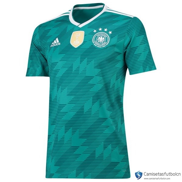 Camiseta Seleccion Alemania Segunda equipo 2018 Verde